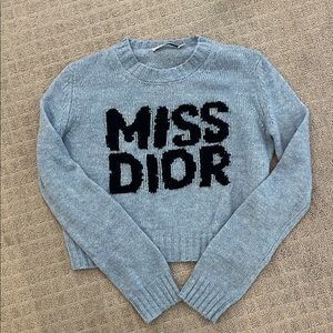 Miss Dior Light Blue Crewneck